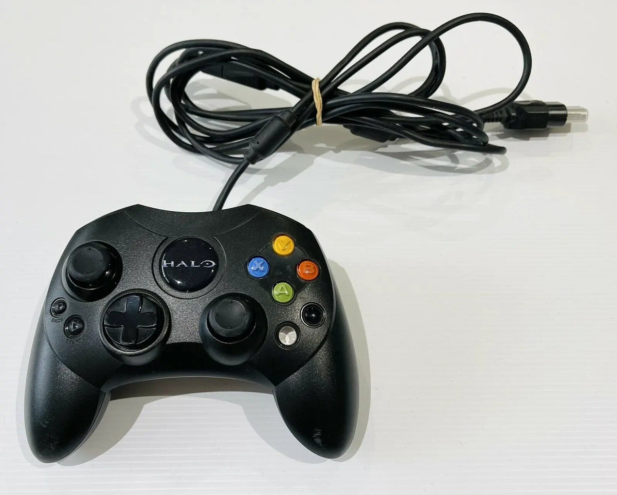 Controller | Xbox | Black Halo Controller S Gaming Pads Controllers & Attachments RetroSales.com.au