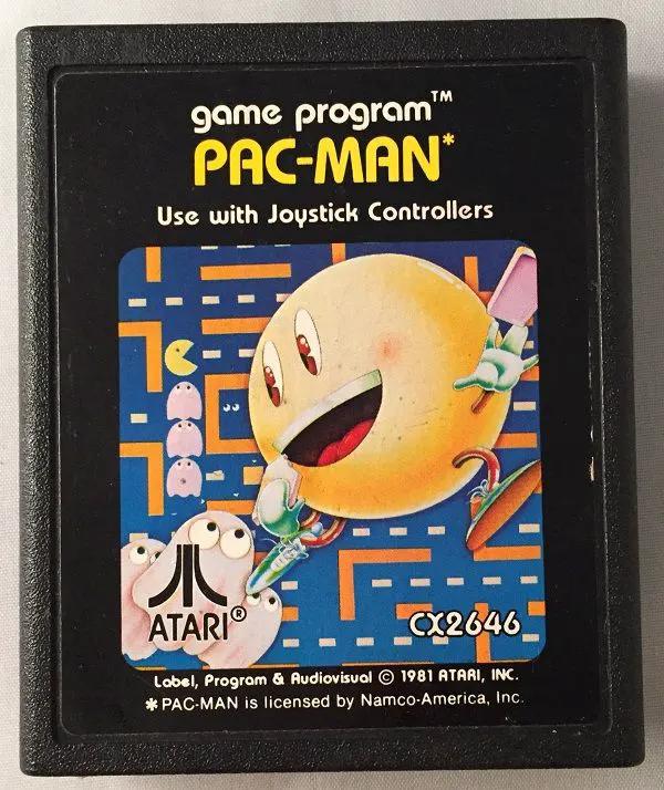 Game | Atari 2600 | Pac-Man Physical Video Games Game Atari