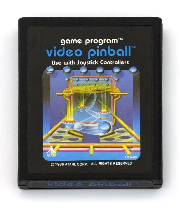 Game | Atari 2600 | Video Pinball Physical Video Games Game Atari