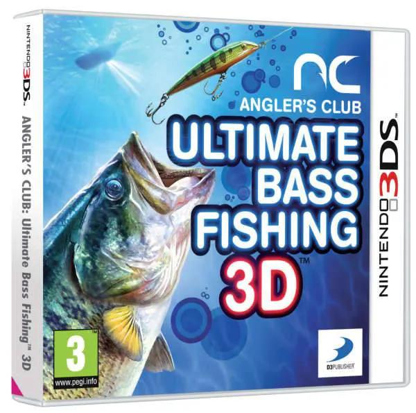 Game | Nintendo 3DS | Angler's Club : Ultimate Bass Fishing 3D Physical Video Games Game Nintendo