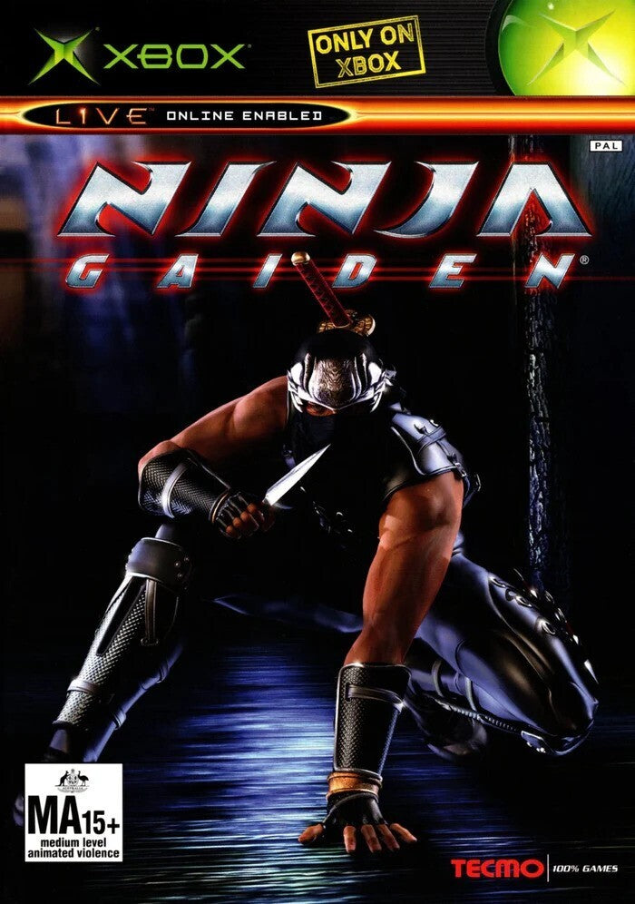 Game | Xbox | Ninja Gaiden Physical Video Games Game Microsoft