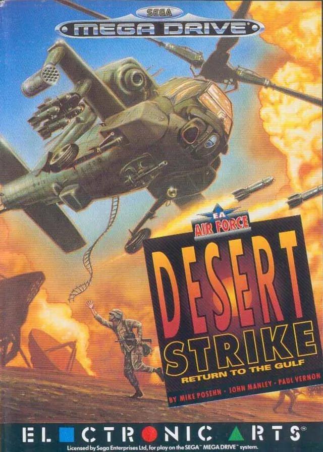 Game | Sega Mega Drive | Desert Strike: Return To The Gulf Physical Video Games Game Sega