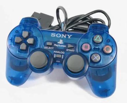 Controller | Sony PlayStation PS2 | Genuine Ocean Blue DualShock 2 Game Controllers Controllers & Attachments Sony