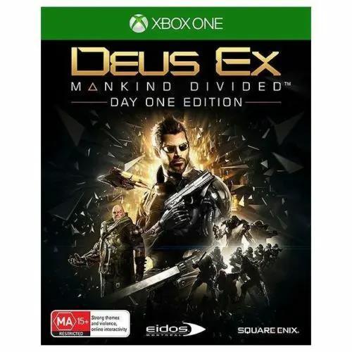 Game | Xbox One | Deus Ex: Mankind Divided Day One Edition Physical Video Games Game Microsoft