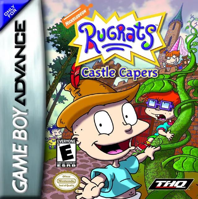 Game | Nintendo Game Boy Advance GBA | Rugrats: Castle Capers Physical Video Games Game Nintendo