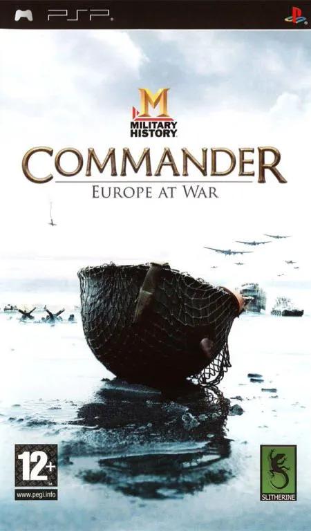 Game | PlayStation PSP | Commander: Europe At War Physical Video Games Game Sony