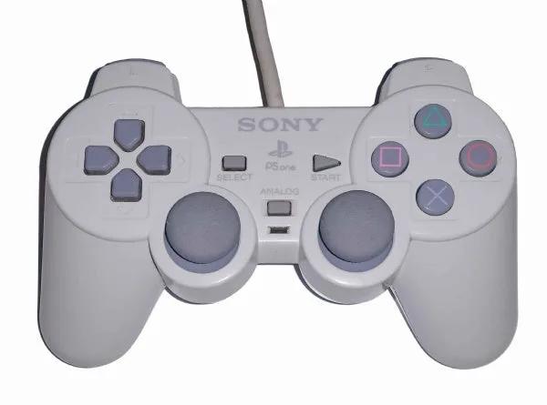 Controller | Sony PSOne | DualShock Controller White Game Controllers Controllers & Attachments Sony