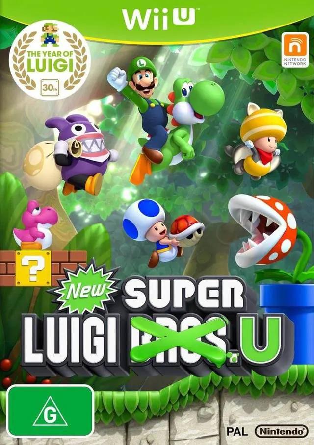 Game | Nintendo Wii U | New Super Luigi U Physical Video Games Game Nintendo