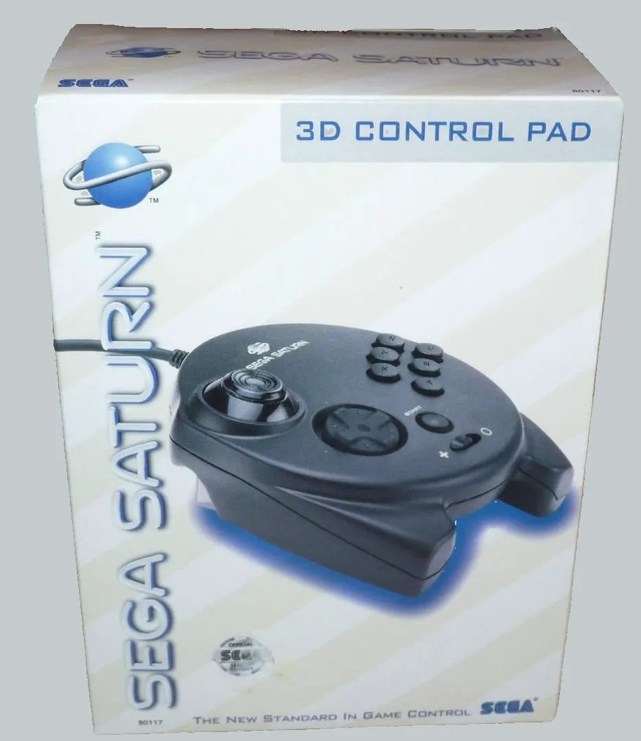 Controller | Sega Saturn | 3D Control Pad Game Controllers Controllers & Attachments Sega