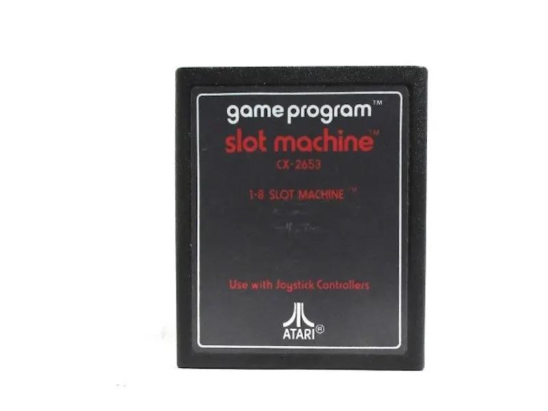 Game | Atari 2600 | Slot Machine (Text) Physical Video Games Game Atari