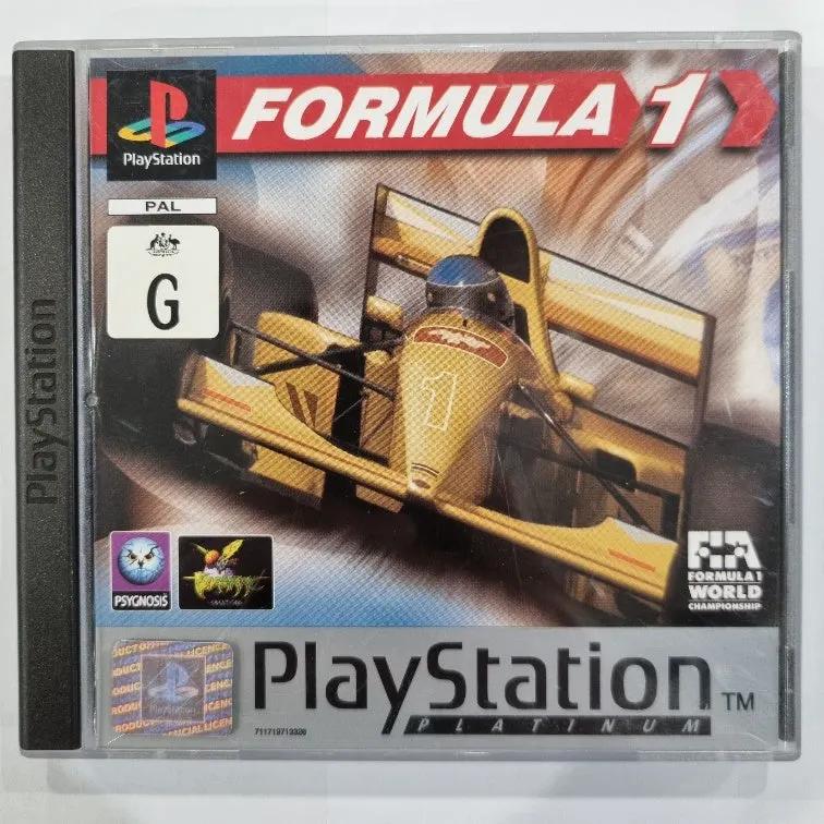 Game | Sony PlayStation PS1 | Formula 1 (Platinum) Physical Video Games Game Sony