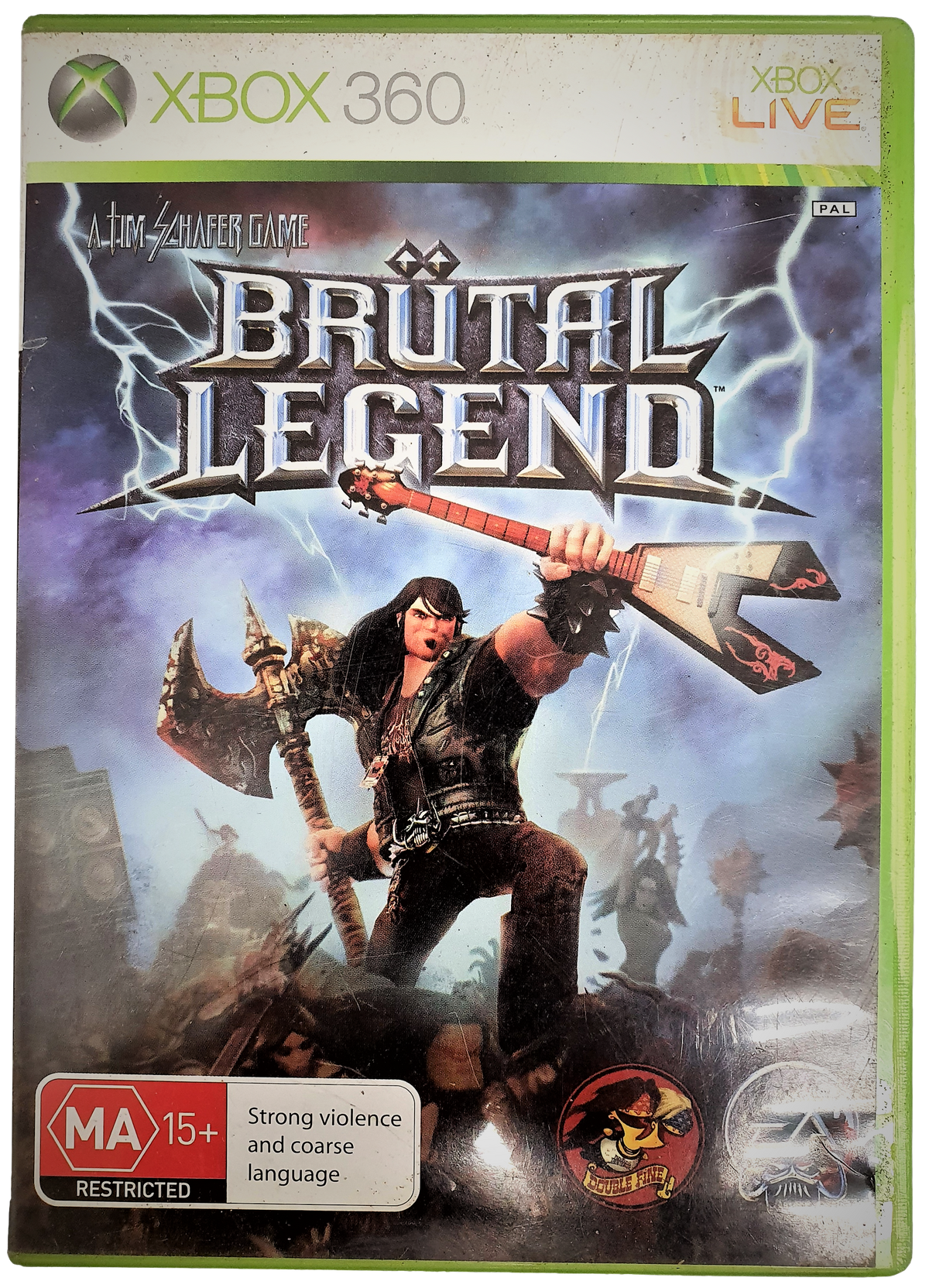 Game | Xbox 360 | Brutal Legend Physical Video Games Game Microsoft