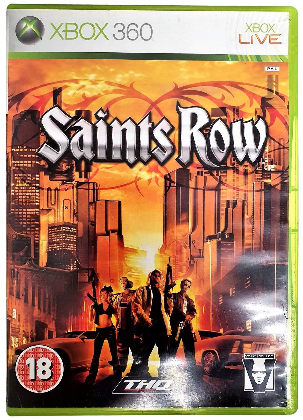 Game | Xbox 360 | Saints Row Physical Video Games Game Microsoft
