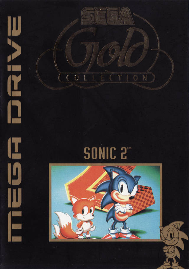 Game | Sega Mega Drive | Sonic The Hedgehog 2 (Gold)