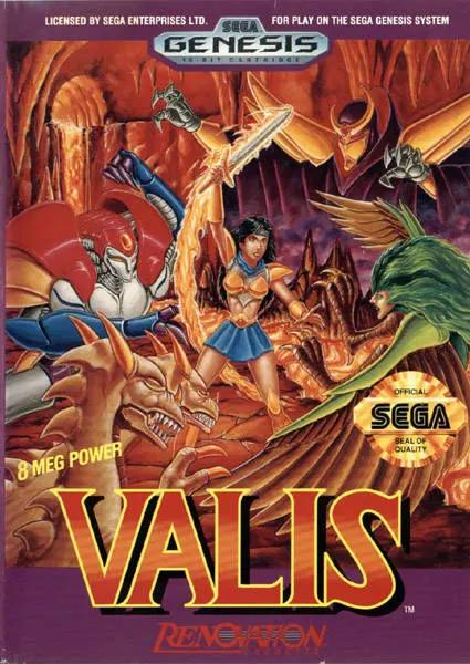 Game | Sega Genesis | Valis The Fantasm Soldier Physical Video Games Game Sega