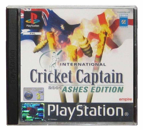 Game | Sony PlayStation PS1 | International Cricket Captain 2001 Ashes Edition