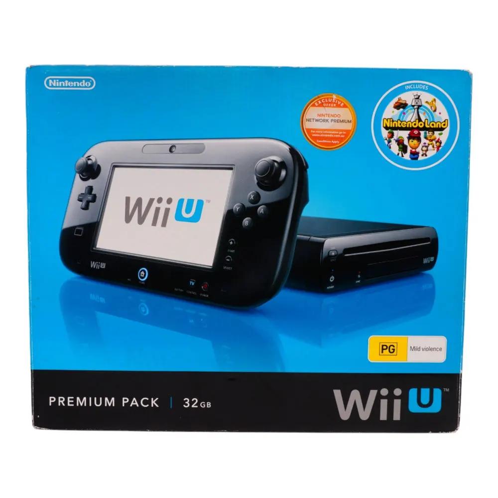 Console | Nintendo Wii U | Boxed Black 32GB Console Nintendo Land Premium Pack Video Game Consoles Console Nintendo