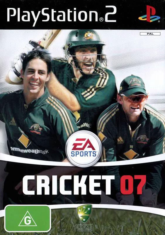 Game | Sony PlayStation PS2 | Cricket 07 Physical Video Games Game Sony