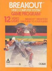 Game | Atari 2600 | Breakout (Text Label) Physical Video Games Game Atari