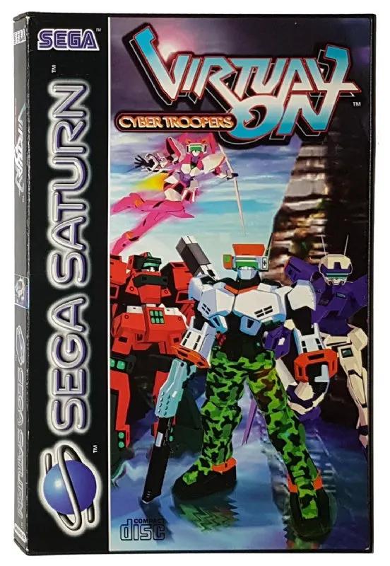 Game | Sega Saturn | Cyber Troopers Virtual On Physical Video Games Game Sega
