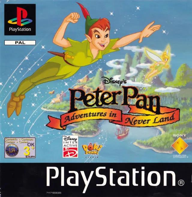 Game | Sony PlayStation PS1 | Disney's Peter Pan Adventures In Neverland (Platinum) Physical Video Games Game Sony