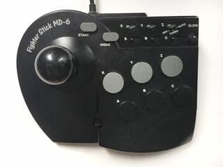 Controller | Sega Mega Drive | ASCiiWARE Fighter Stick SG-6