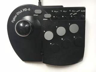 Controller | Sega Mega Drive | ASCiiWARE Fighter Stick SG-6 Electronics Accessories Controllers & Attachments Sega