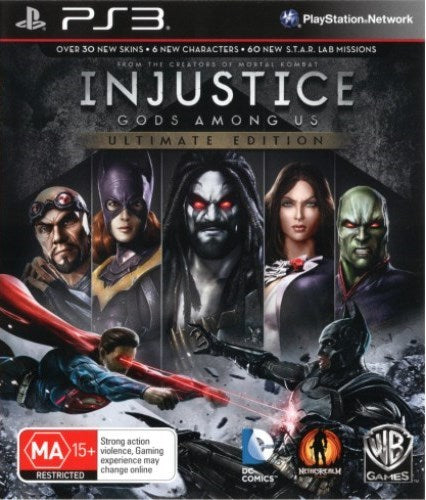 Game | Sony PlayStation PS3 | Injustice: Gods Among Us (Ultimate Edition)