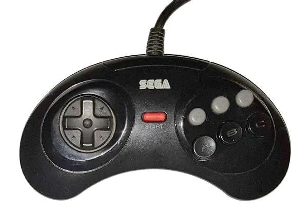 Controller | Sega Mega Drive Genesis | Control Pad 3 6 Button Genuine Home Game Console Controllers Controllers & Attachments Sega