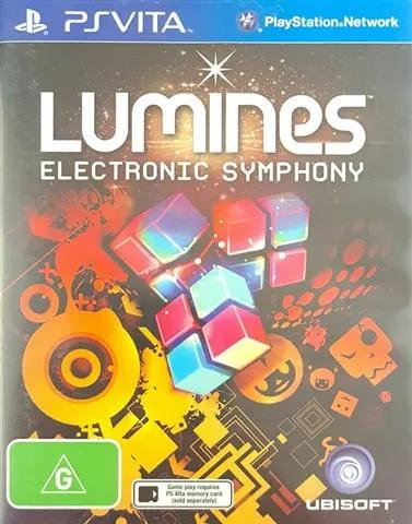 Game | Sony PlayStation Vita | Lumines : Electronic Symphony Physical Video Games Game Sony