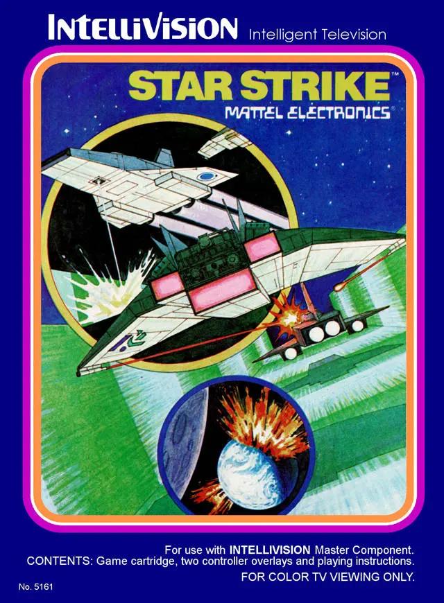 Game | Intellivision | Star Strike Physical Video Games Game Mattel