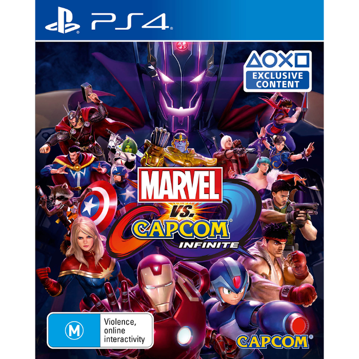 Game | Sony PlayStation PS4 | Marvel vs Capcom Infinite Physical Video Games Game Sony