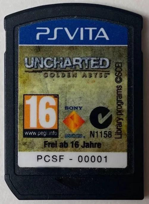 Game | Sony PlayStation Vita | Uncharted Golden Abyss Physical Video Games Game Sony