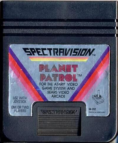 Game | Atari 2600 | Spectravision Planet Patrol Physical Video Games Game Atari