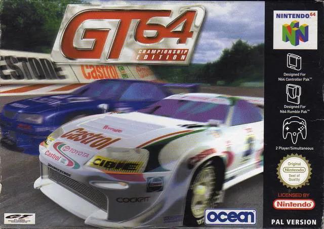 Game | Nintendo N64 | GT 64 Championship Edition Physical Video Games Game Nintendo