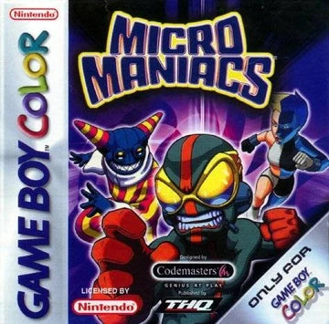 Game | Nintendo Game Boy Color GBC | Micro Maniacs