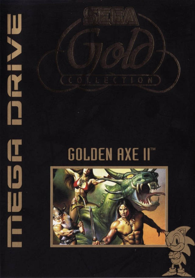 Game | Sega Mega Drive | Golden Axe II (Gold)
