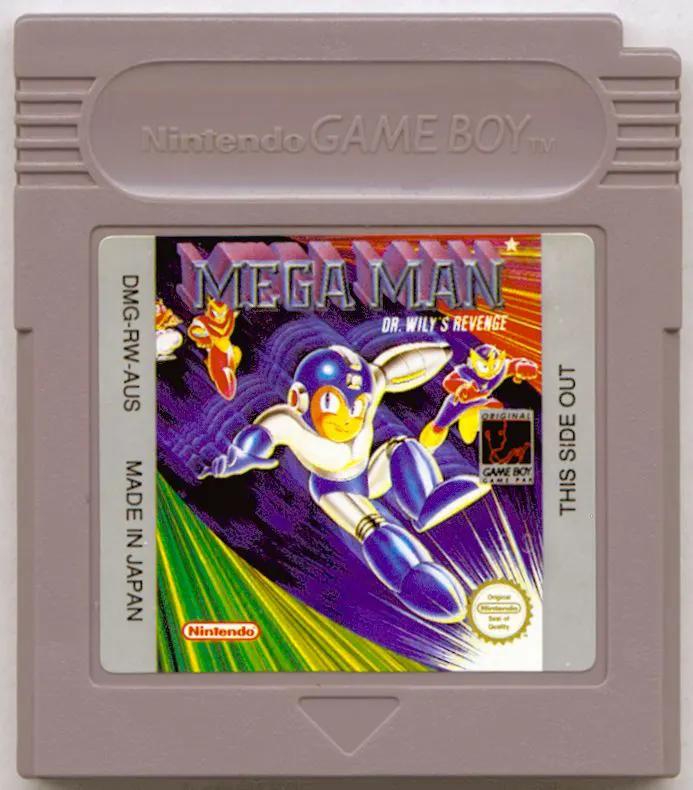 Game | Nintendo Game Boy GB | Mega Man: Dr. Wily's Revenge Physical Video Games Game Nintendo