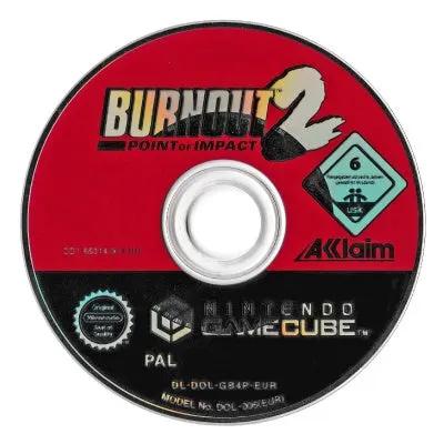 Game | Nintendo GameCube | Burnout 2 Point Of Impact Physical Video Games Game Nintendo