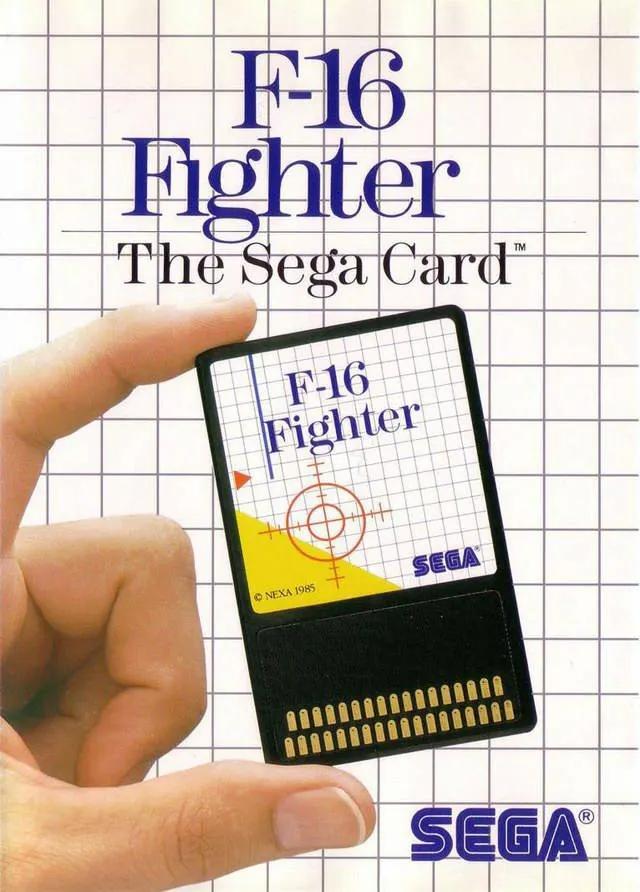 Game | Sega Master System | F-16 Fighter (Game Card) Physical Video Games Game Sega