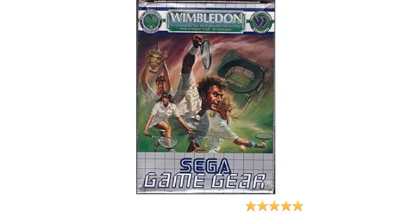 Game | Sega GameGear | Wimbledon Physical Video Games Game Sega