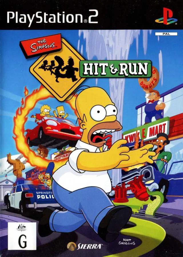 Game | Sony PlayStation PS2 | The Simpsons Hit And Run Physical Video Games Game Sony