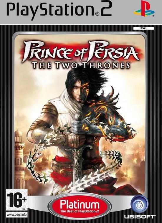 Game | Sony PlayStation PS2 | Prince Of Persia: The Two Thrones (Platinum) Physical Video Games Game Sony