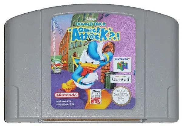 Game | Nintendo N64 | Donald Duck Quack Attack Physical Video Games Game Nintendo