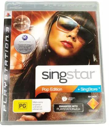 Game | Sony PlayStation PS3 | SingStar Pop Edition Physical Video Games Game Sony