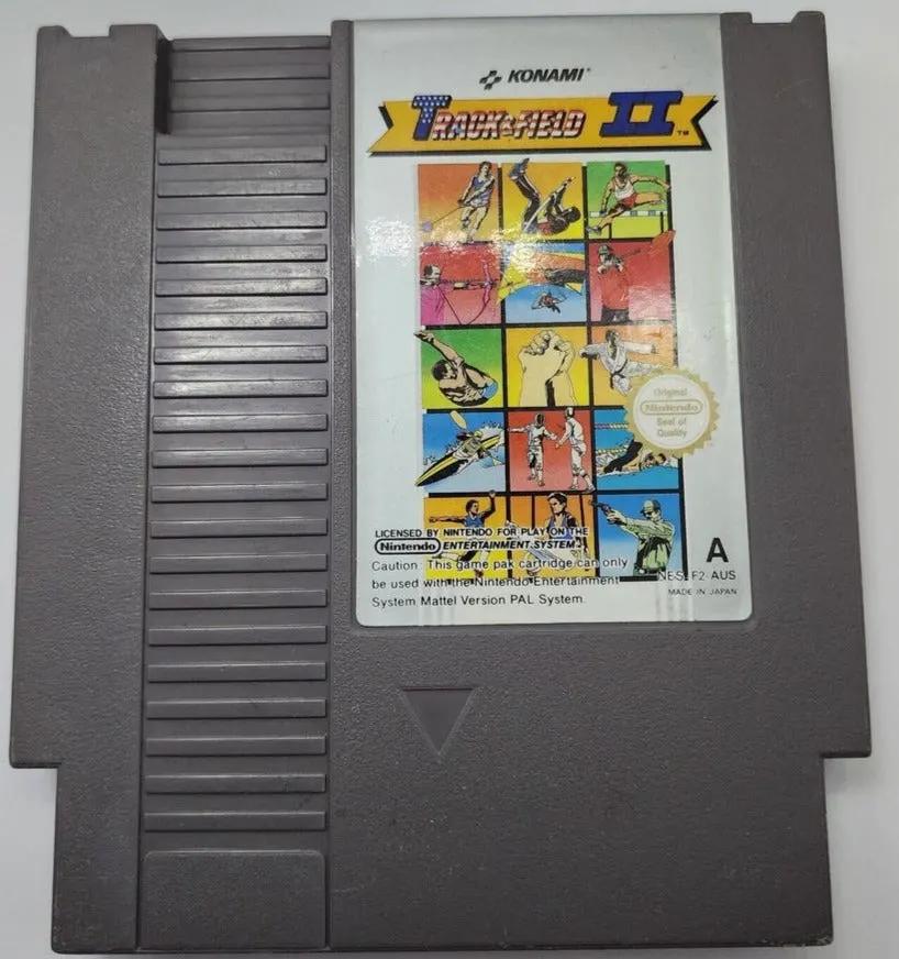 Game | Nintendo NES | Track And Field II Physical Video Games Game Nintendo