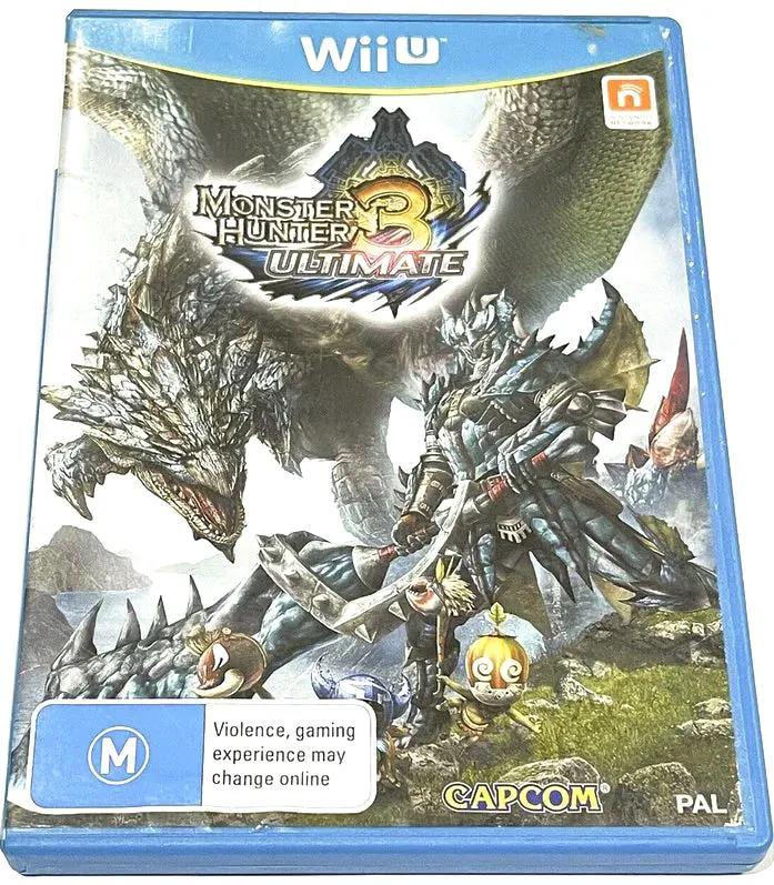 Game | Nintendo Wii U | Monster Hunter 3 Ultimate Physical Video Games Game Nintendo