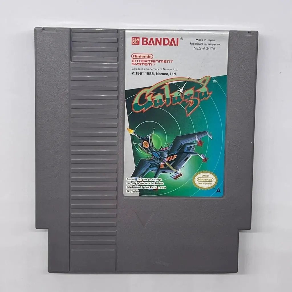 Game | Nintendo NES | Galaga Physical Video Games Game Nintendo