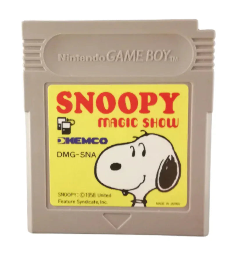 Game | Nintendo Game Boy GB | Snoopy's Magic Show