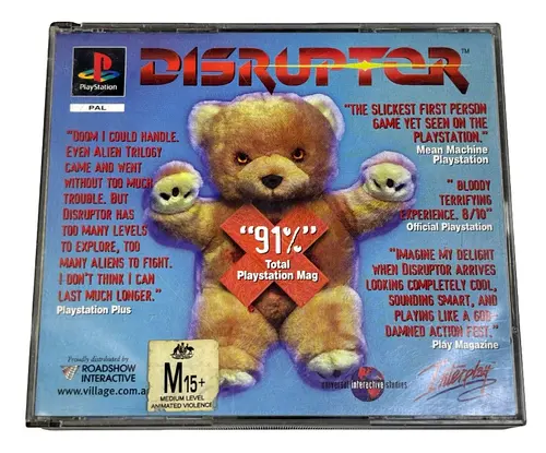 Game | Sony PlayStation PS1 | Disruptor Physical Video Games Game Sony